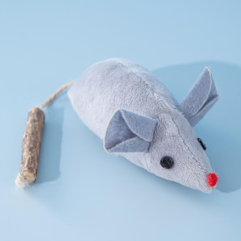 Potaroma Squeak Catnip Mice Toy – Interactive Chew & Play