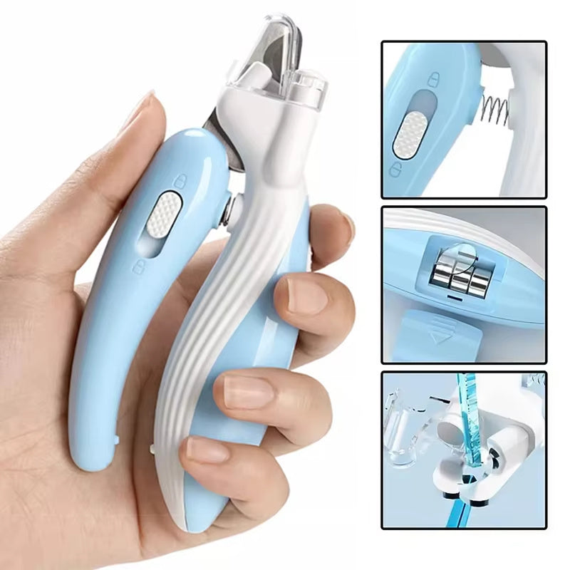 Labor-Saving Pet Nail Clippers for Dogs & Cats – Professional Nail Trimmer
