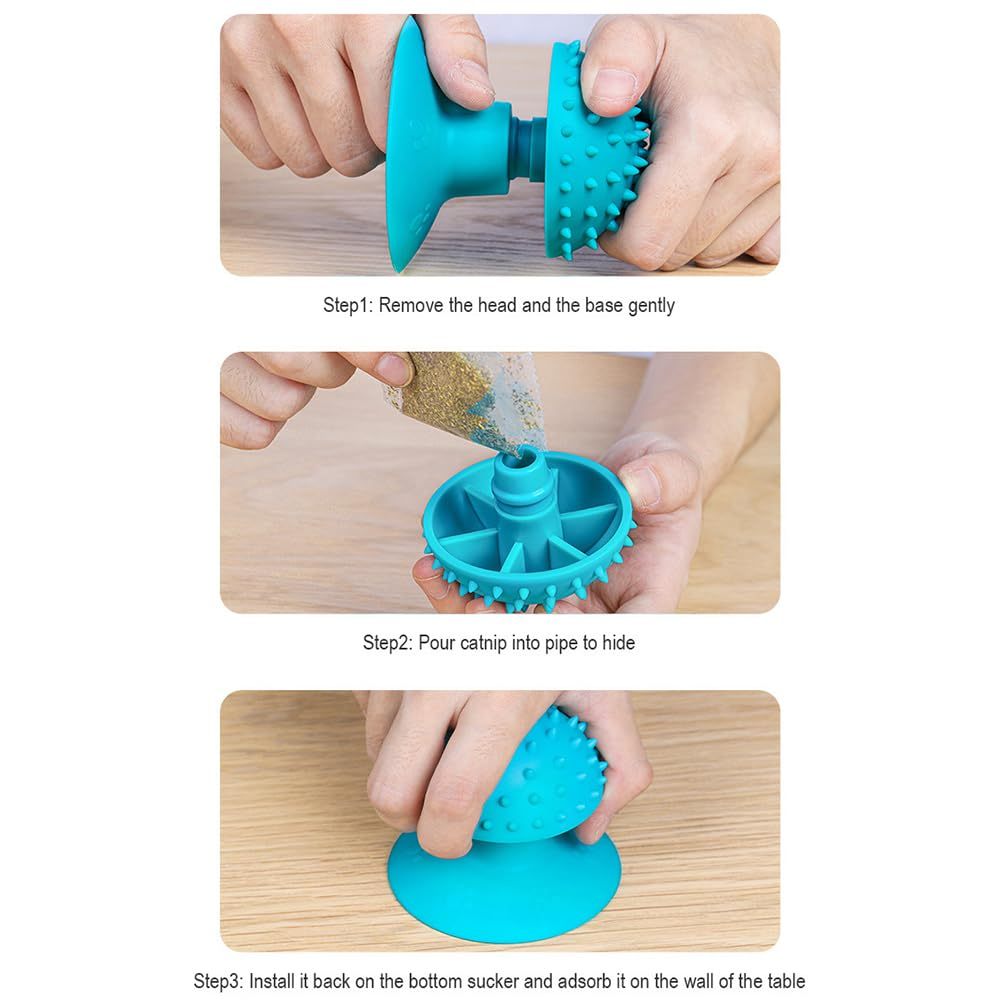 Cat Scratcher & Self-Groomer with Fur Remover