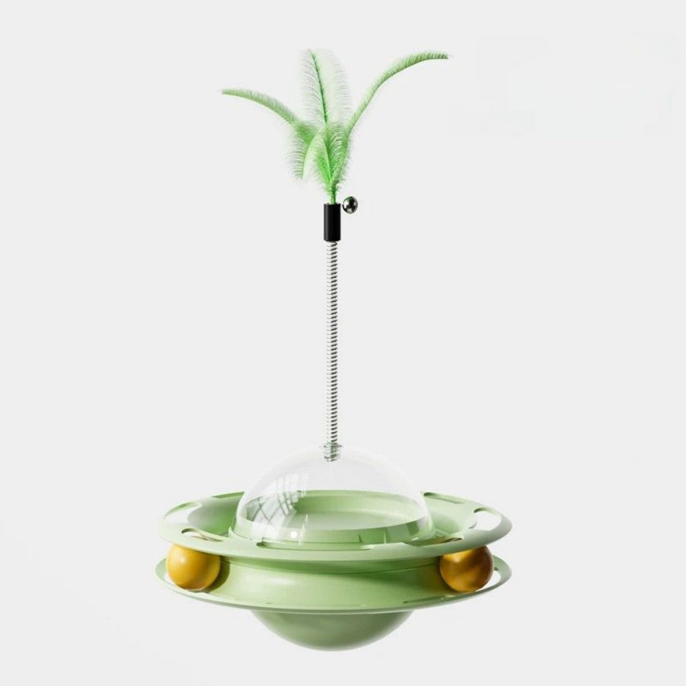 Cat UFO Tumbler Turntable