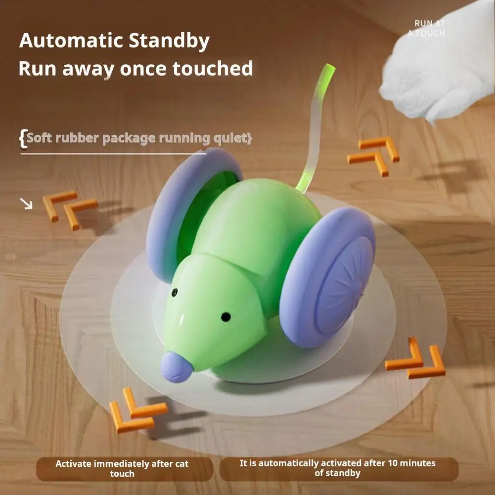 Interactive Electric Mouse Cat Toy