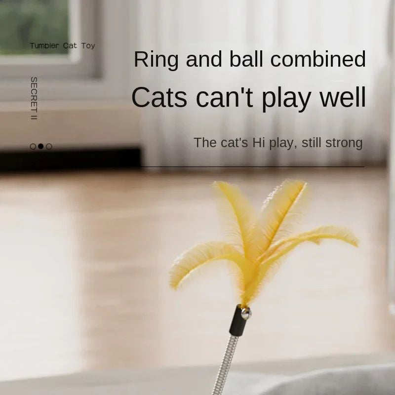 Cat UFO Tumbler Turntable