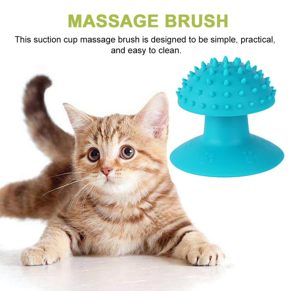 Cat Scratcher & Self-Groomer with Fur Remover