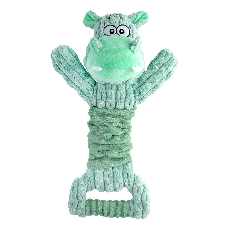 Large Plush Squeaky Dog Toys – Tug of War & Indoor Play for All Sizes