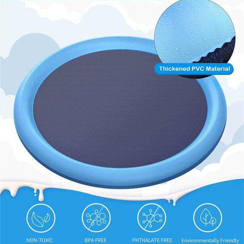 Non-Slip Splash Pad for Pets & Kids
