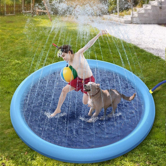 Non-Slip Splash Pad for Pets & Kids